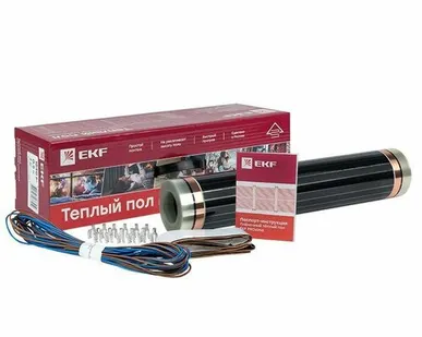 фото Комплект «Теплый пол» (пленка) 660Вт 3кв.м шир. 0.5м инфракрасный EKF Ik-220-660/0.5-3