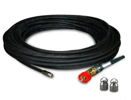 Фото №0 К-кт для прочистки труб для Е312: кран, шланг L22м/D6мм, 2 сопла - OERTZEN к-кт для прочистки труб Е