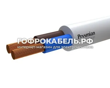 фото Провод ПВС 2х2,5 (РЭК-Prysmian) (100м)