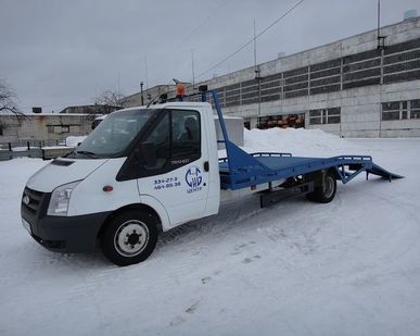 фото Переделать в эвакуатор Ford Transit Форд Транзит удлинить раму