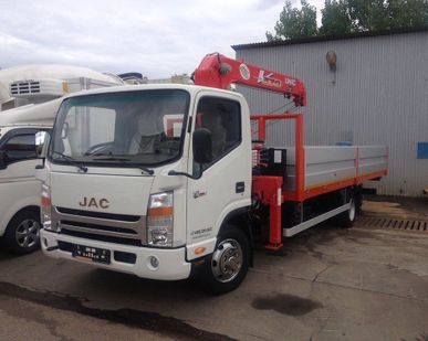 фото КМУ JAC грузоподъемностью 3 тонны Манипулятор