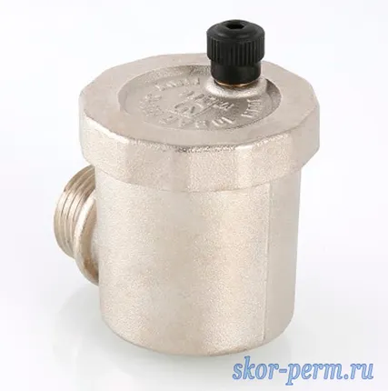 Фото №3 Воздухоотводчик автоматический 1/2&quot; (Ду15) VALTEC угловой, колпачок вертикальный