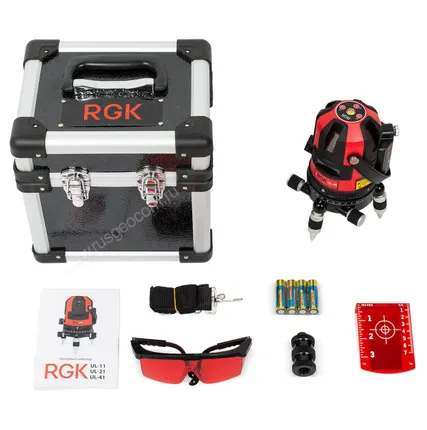 Фото №6 Лазерный уровень RGK UL-41 с калибровкой