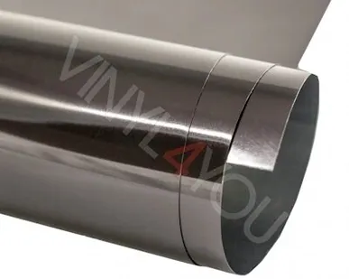 фото Пленка Хром Черный Premium