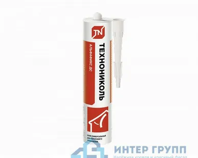фото КЛЕЙ ТЕХНОНИКОЛЬ АЛЬФАФИКС ДС, КАРТРИДЖ 310 МЛ (внутреннее применение)