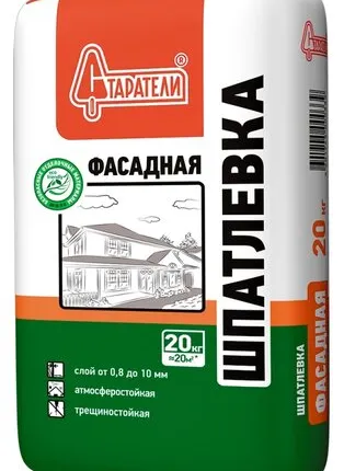 Фото №0 Шпаклевка фасадная Старатели светло-бежевая, 20 кг