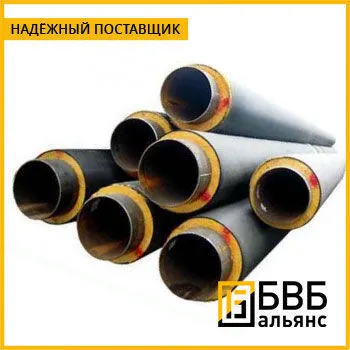 Фото №0 Труба предизолированная 159 мм ГОСТ 30732 2006 ППУ в ПЭ/ОЦ