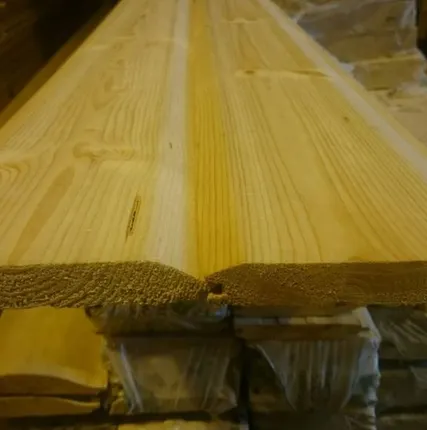 Фото №0 Имитация бруса ель-сосна сорт "А-В" 21х135х3.0/6.0м, м2