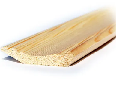 фото Плинтус фигурный 12х25х3000, 50шт/пач., срощенный, безсучковый