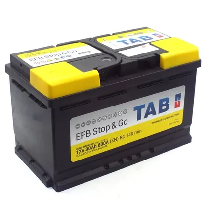 Фото №0 Аккумулятор TAB EFB SG80 80 Ач о.п.