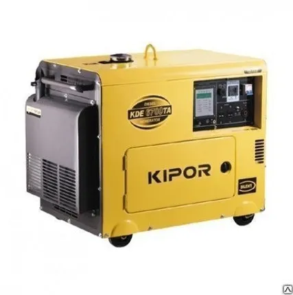 Фото №0 Дизельный генератор Kipor KDE6700TA