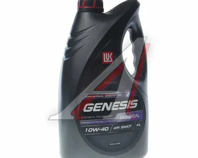 фото Масло моторное GENESIS UNIVERSAL A3/B3/B4/SN/CF 10W40 п/синт.4л ЛУКОЙЛ