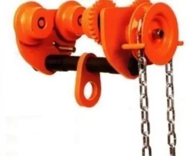 фото Тележка для тали с цепным приводом (3 т., 18 м.)