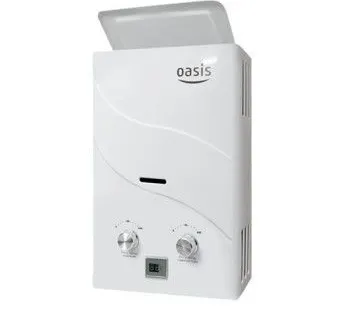 фото Бездымоходный газовый проточный водонагреватель «Oasis B-12W»