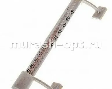 фото Термометр уличный "Термоконтроль" с липучкой D18мм L210мм (40)