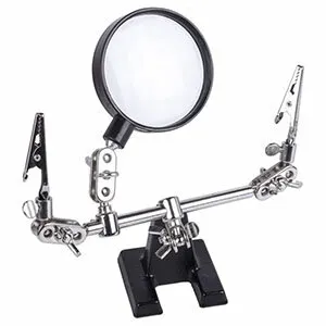 фото Держатель "третья рука" с лупой REXANT