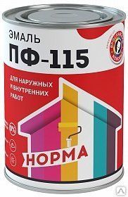 фото Эмаль ПФ - 115 универсальная