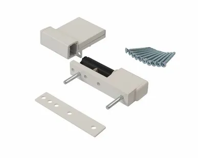 фото Петля дверная Elementis Compact, на 80кг., белый