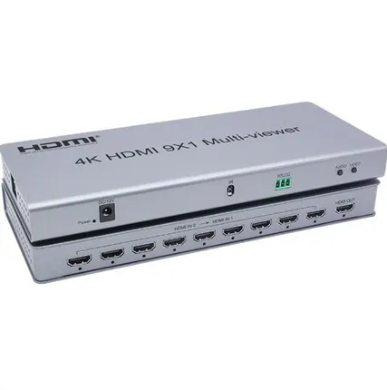Фото №0 HDMI Multi-Viewer Мультививер-Переключатель 9 входов 1 выход Pro-HD