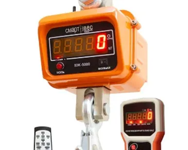 фото Весы крановые ВЭК-10000 лайт с дублированием показаний на пульт