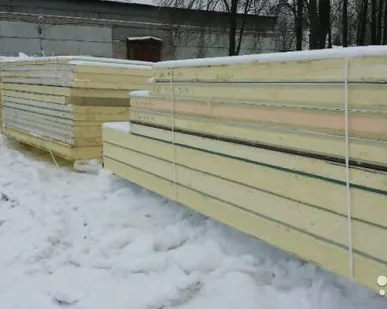 фото Сэндвич панели PIR 150 мм, 3,99 м