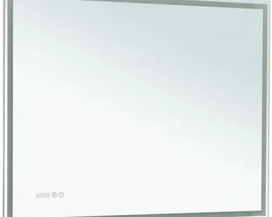 фото Зеркало Aquanet Оптима 100 белый матовый