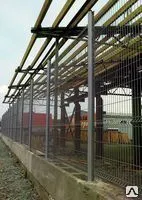 фото Забор металл DFence City 3M Панeль 3000х1630мм, ø5мм, полимерное покрытие