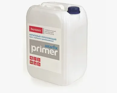 фото Bayramix Astar / Байрамикс Астар Фикс грунтовка глубокого проникновения