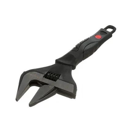 Фото №0 Ключ разводной 250 мм, двухкомпонентная рукоятка, тонкие губки, (макс 0-50мм), 1 шт