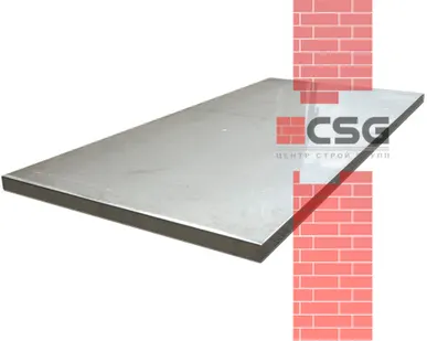 фото Лист 8х1500х6000 AISI304