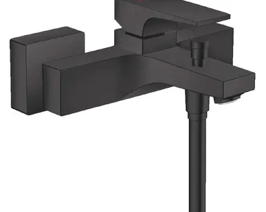 фото Смеситель для ванны Hansgrohe Metropol 32540670 матовый черный