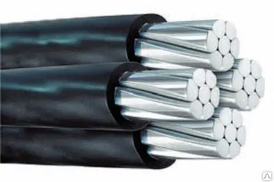 Фото №0 Провод самонесущий изолированный СИП-1, СИП-2, СИП-3, СИП-4, СИП-5