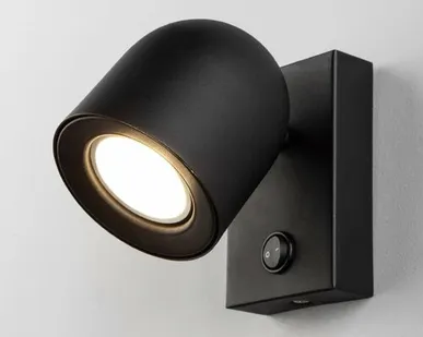 фото Настенный светильник Ogma GU10 SW MRL 1009 черный