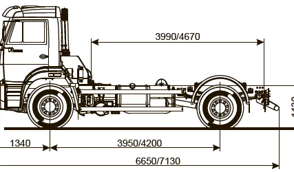 Фото №0 Шасси КАМАЗ 53605-3951-23