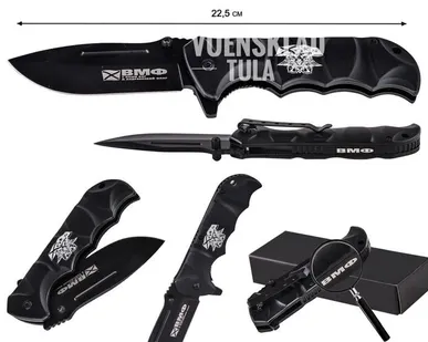 фото Складной тактический нож ВМФ