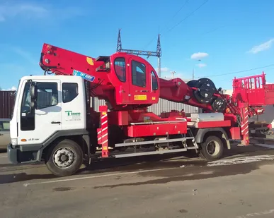 фото Аренда автовышки Daewoo Novus 700Q 46 метров