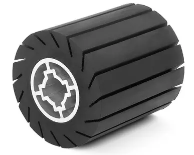 фото Барабан MESSER тип RO резиновый для шлифовального рукава (открытый паз) 90х100х19мм