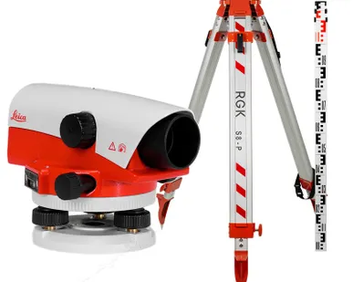 фото Комплект оптический нивелир Leica NA 724 штатив рейка - 3 в 1 с поверкой