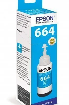 Фото №0 Чернила Epson T6642 C (голубые) 70 мл
