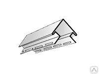 фото Планка угла наружного/внутреннего 50х50х3000, 0,5 мм, CLOUDY 35 мкм