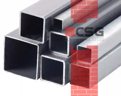 фото Трубы квадратные оцинкованные 25х1.2, длина 6 м
