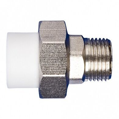 Фото №0 Муфта ПП разъемная НР 32х3/4", MeerPlast шт