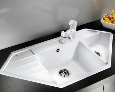 фото Кухонная мойка Blanco Lexa 9E Белый 515098 Blanco