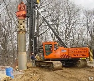 Фото №0 Аренда вибропогружателя