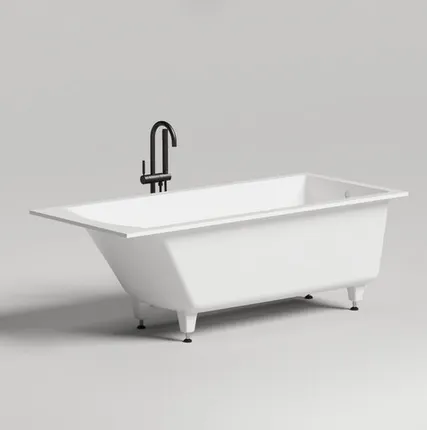 Фото №0 Ванна встраиваемая Salini S-Sense CASCATA 170x75 глянцевая 104113G