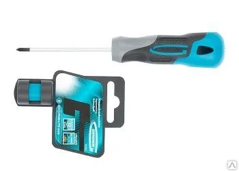 фото Отвертка PH0 x 75 мм, S2, трехкомпонентная рукоятка GROSS