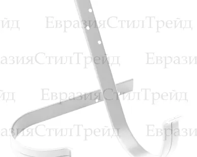 фото Кронштейн желоба длинный 270 мм OSNO | RAL 9003 Сигнальный белый