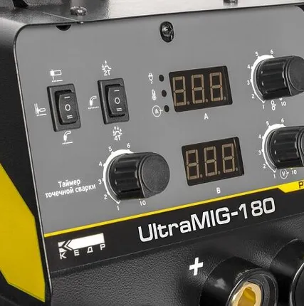 Фото №4 Полуавтомат сварочный КЕДР UltraMIG-220, MMA, NO GAS, MIG-MAG