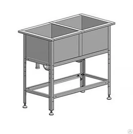 Фото №0 Мойка М-2-0,4-0,63/1,21 (нержавейка)