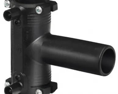 фото Тройник 90° +GF+ ПЭ 100 Dn 63 SDR11